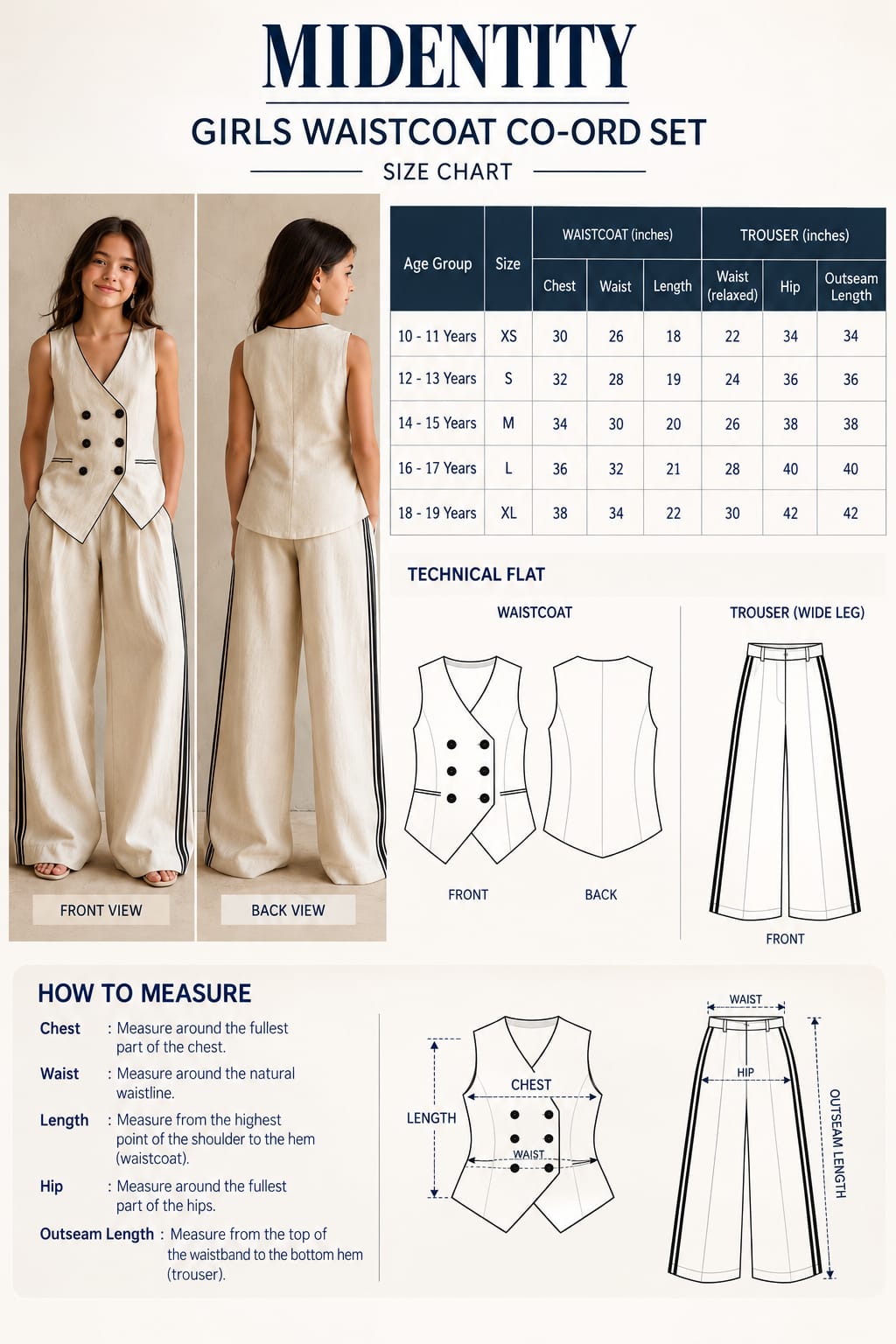 Asymmetric Linen Co-ord Set