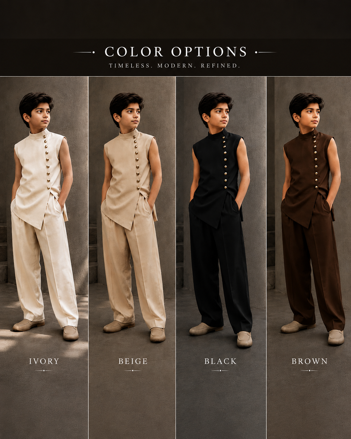 Regal Button Set