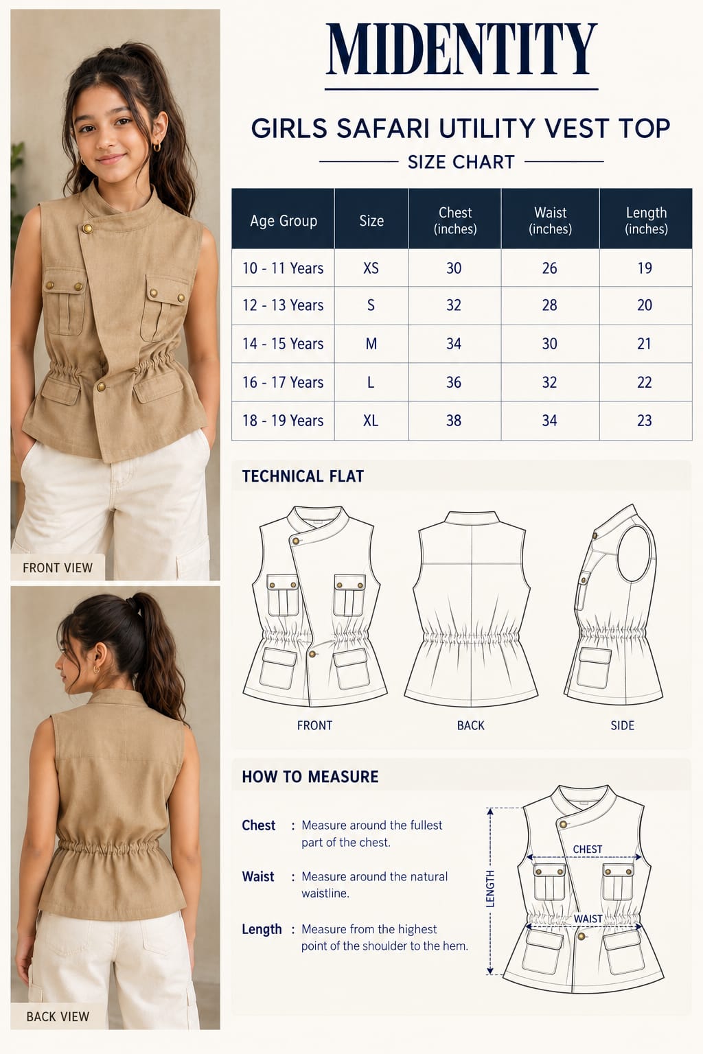 Utility Cinch Vest
