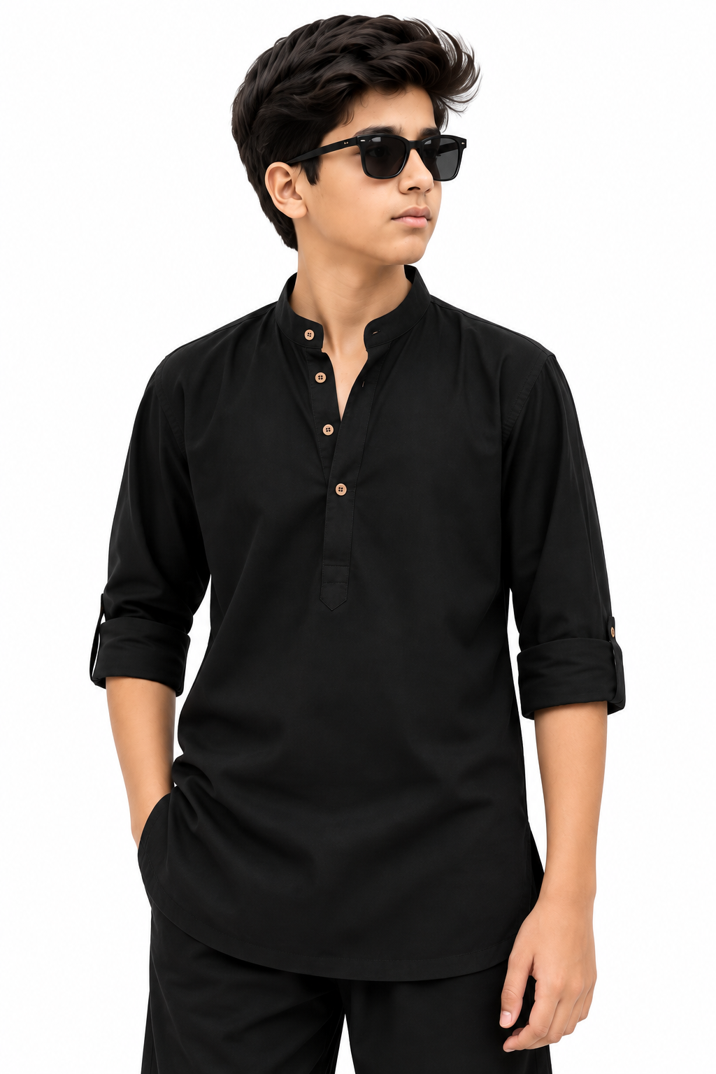 Modern Kurta Flow Set