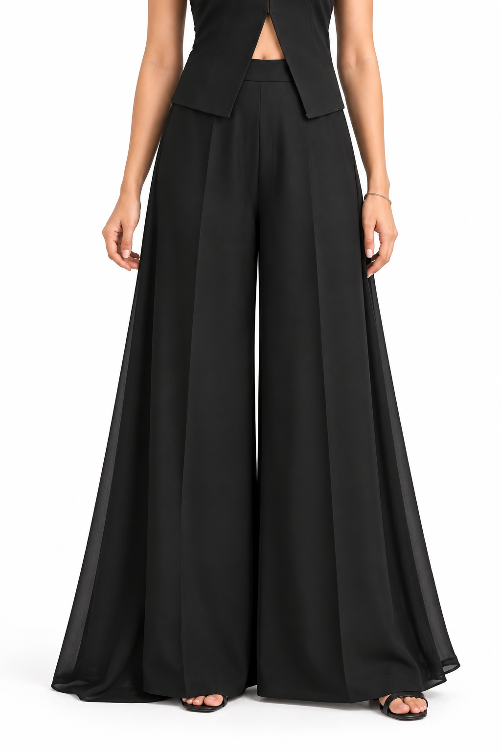 Midnight Drape Gown