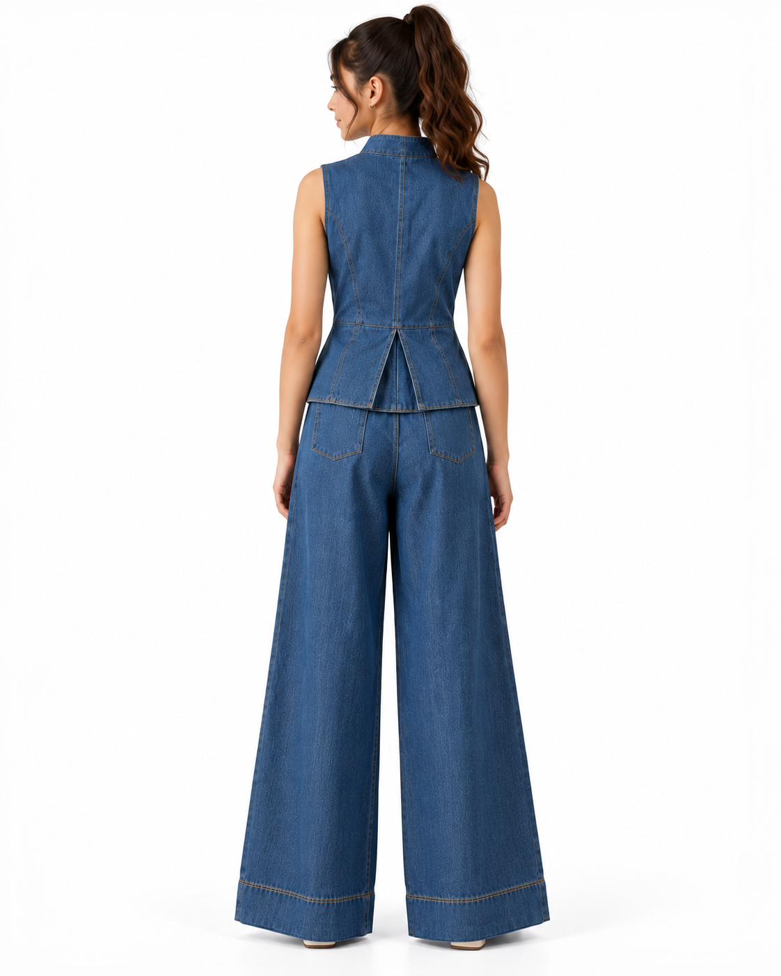 Denim Edge Co-ord