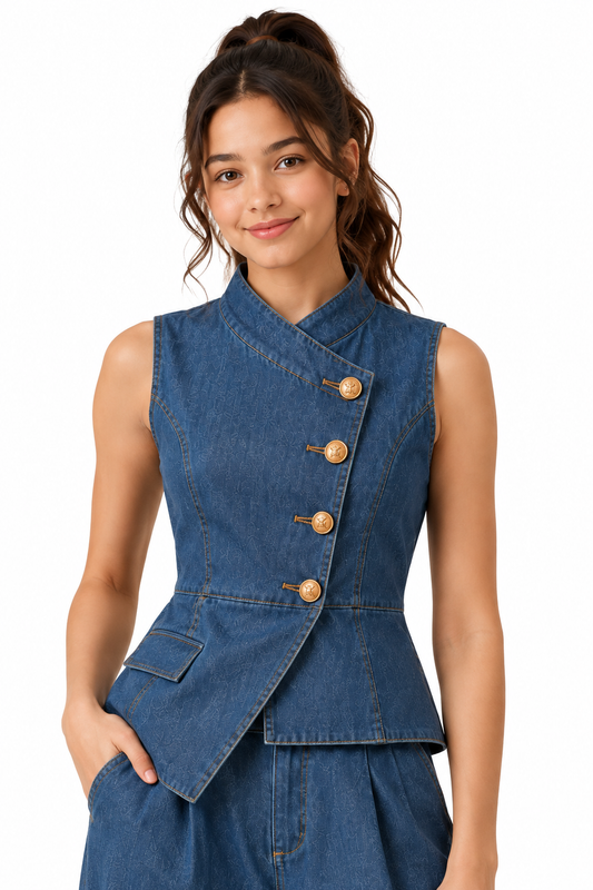 Denim Edge Co-ord