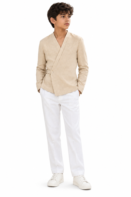Sand Wrap Jacket Set
