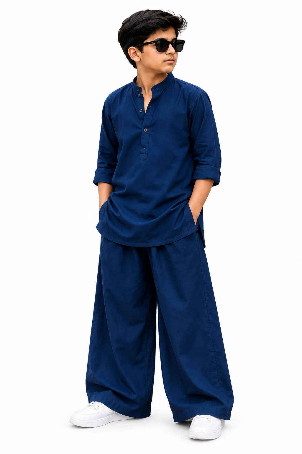 Modern Kurta Flow Set