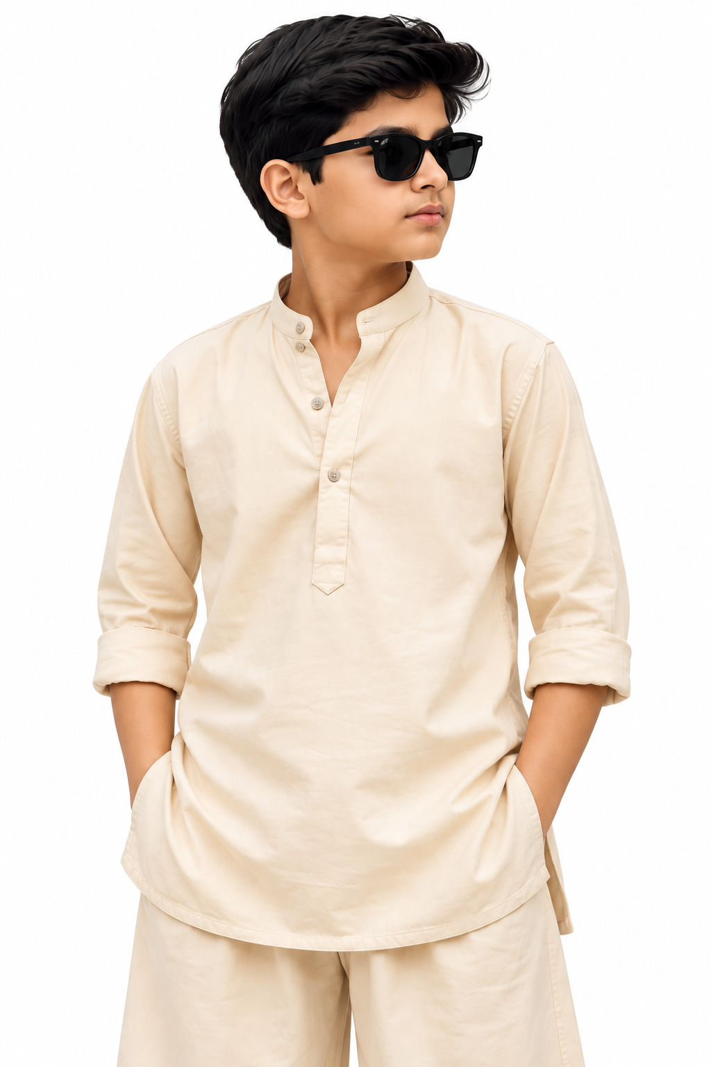 Modern Kurta Flow Set