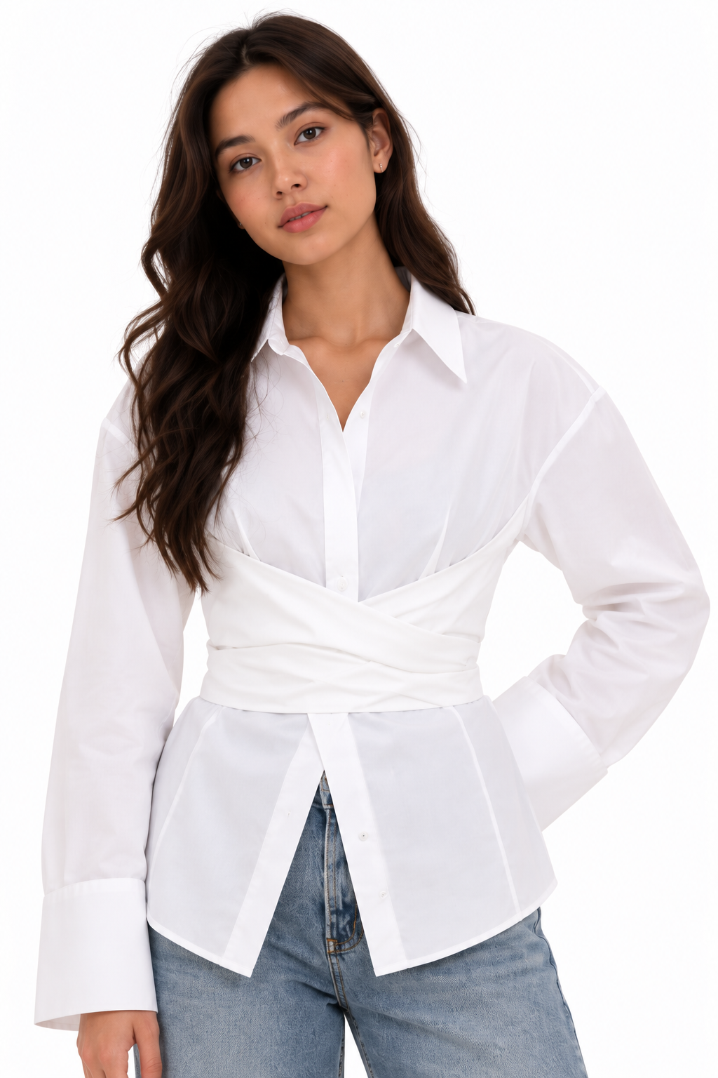 Wrap Waist Shirt