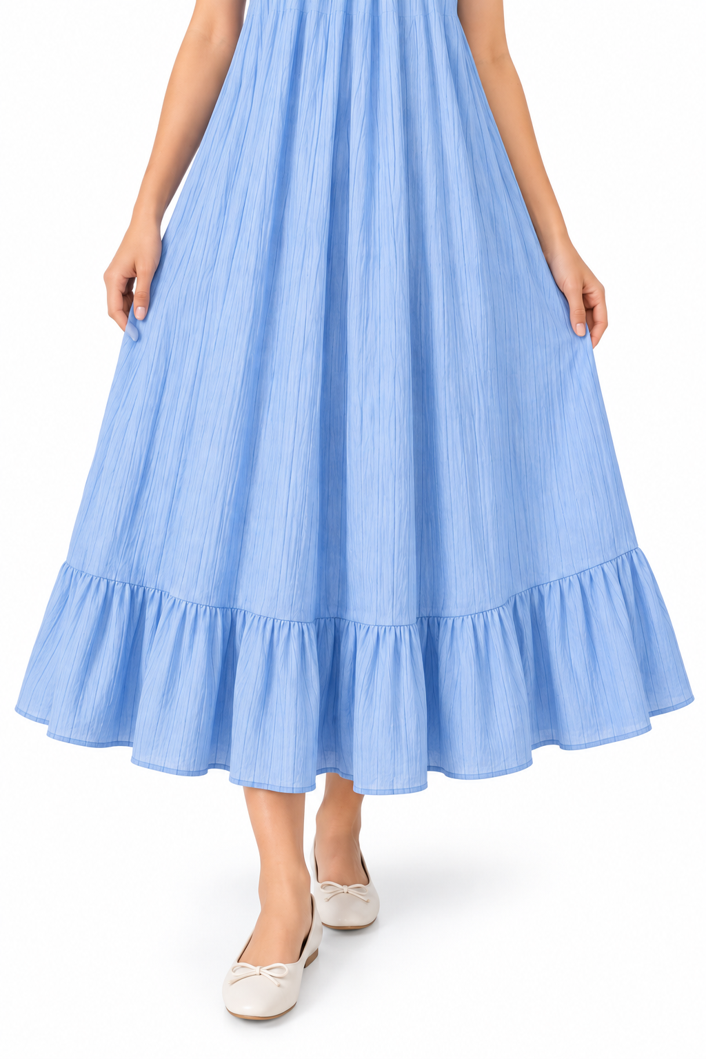 Sky Cascade Dress